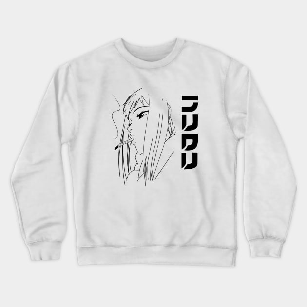 FLCL  - Never Knows Best Crewneck Sweatshirt by waveformUSA